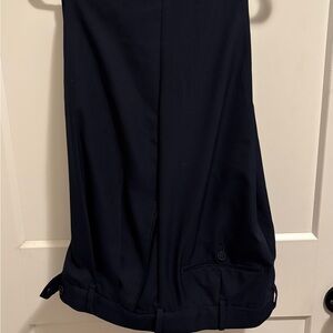 Croft & Borrow Navy Blue Trousers